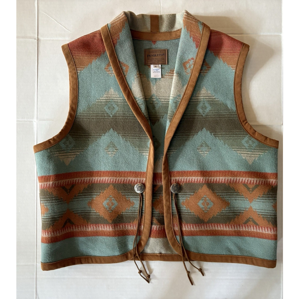 Pendleton Women's Multicolor Wool Vest